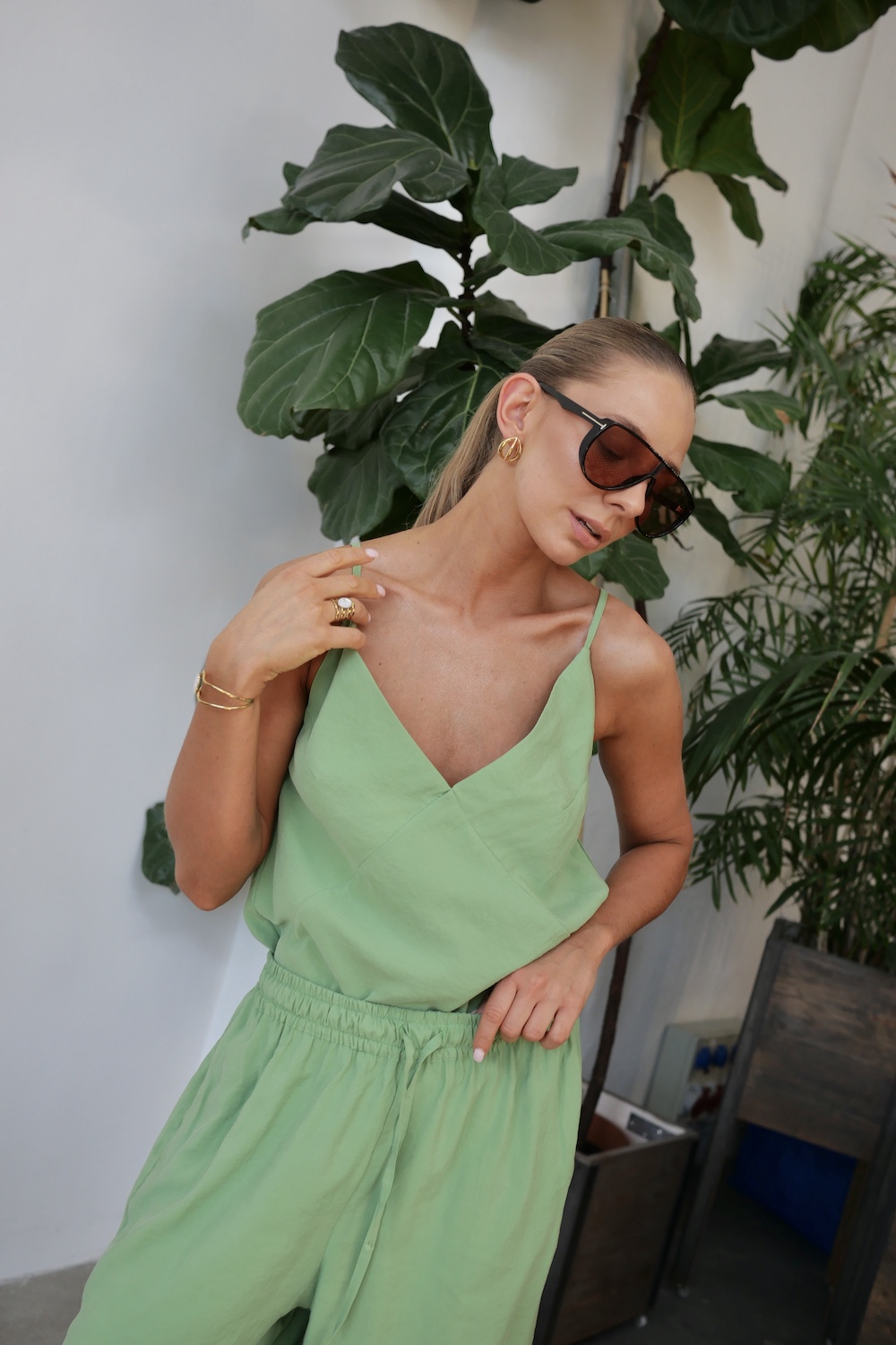 Tank top Celeste rose stylizacja