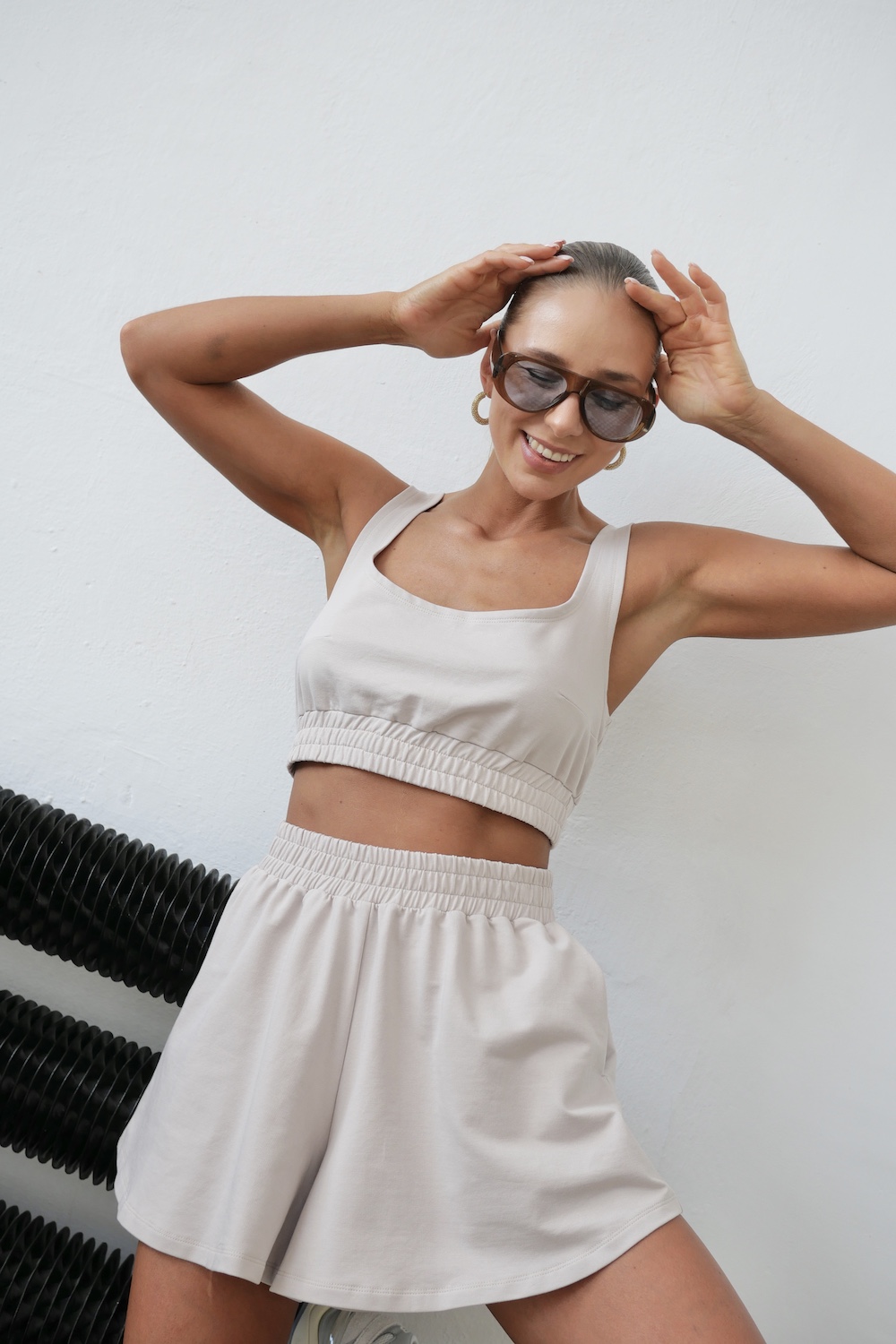 Set Ayla Beige stylizacja