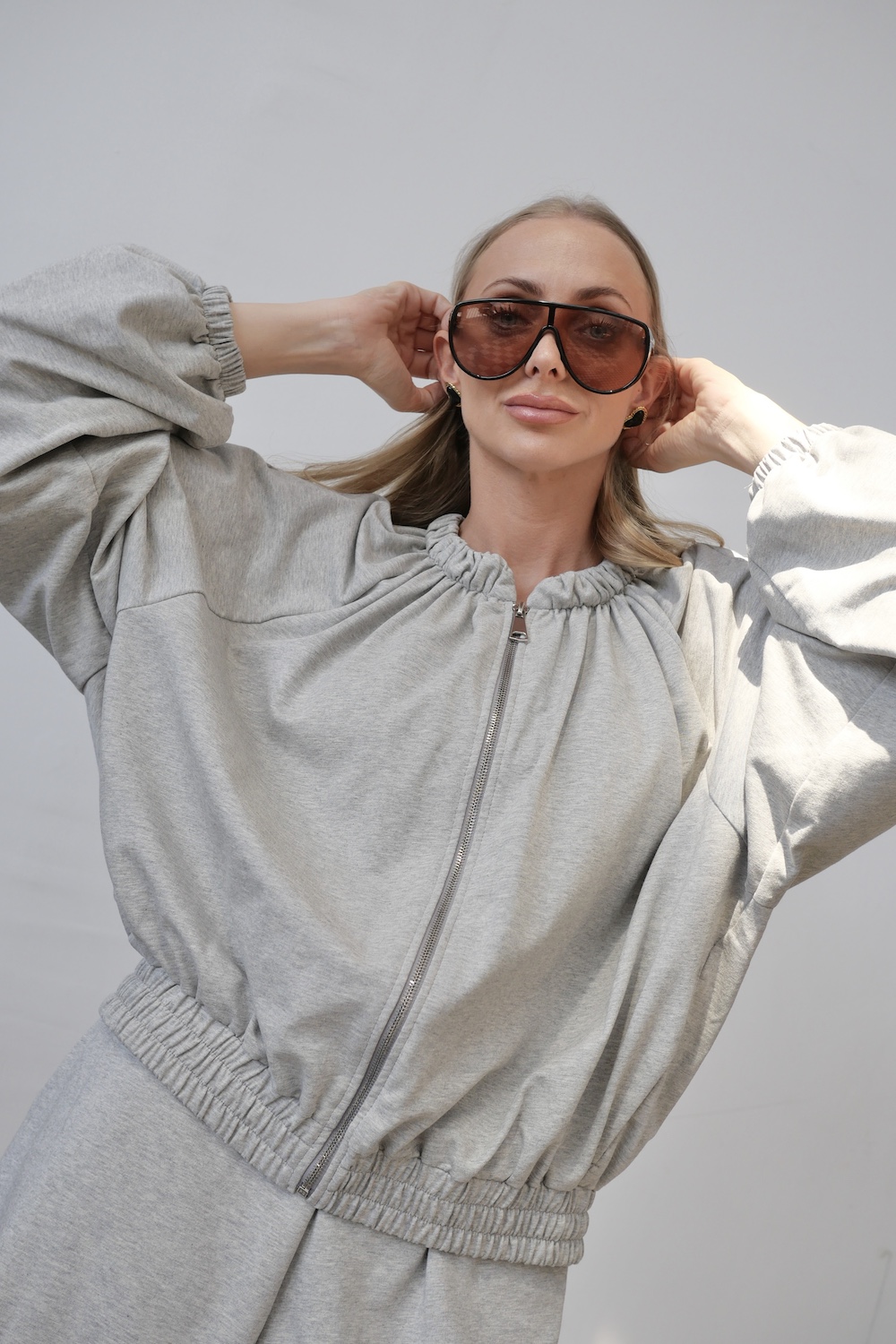 Bluza Ayla Melange damska