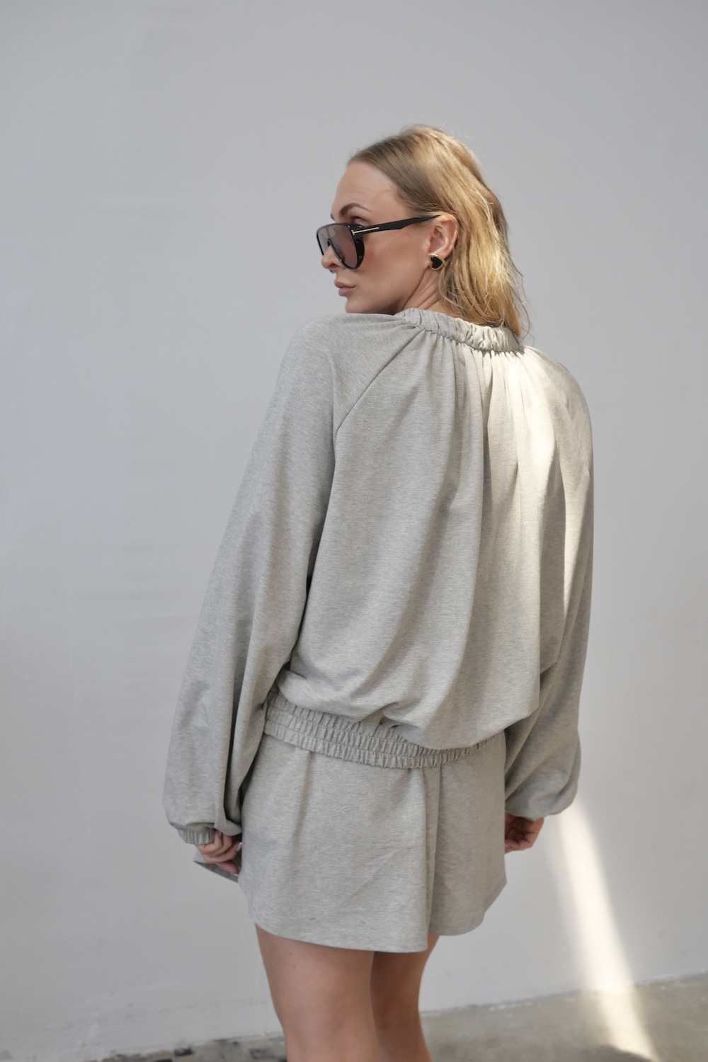 Bluza Ayla Melange outfit
