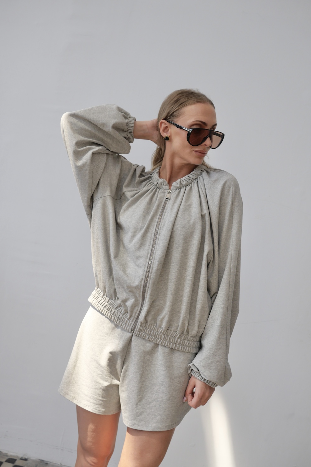 Bluza Ayla Melange damska premium
