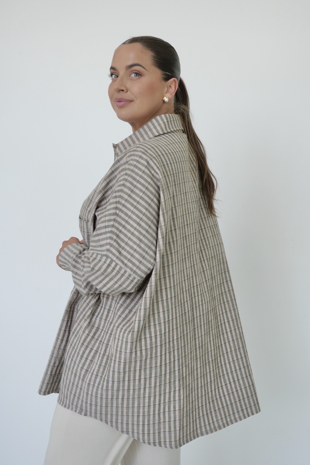 Koszula Kate Khaki premium