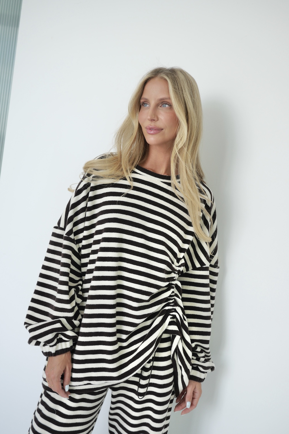 Bluza Figa Frotte Stripes damska
