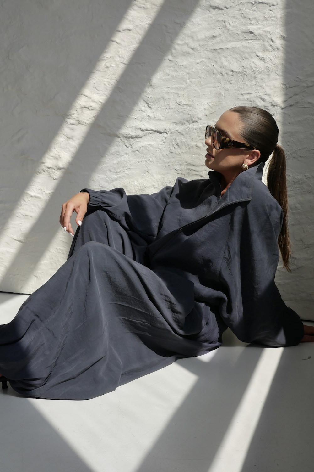 Kurtka Liora navy stylizacja