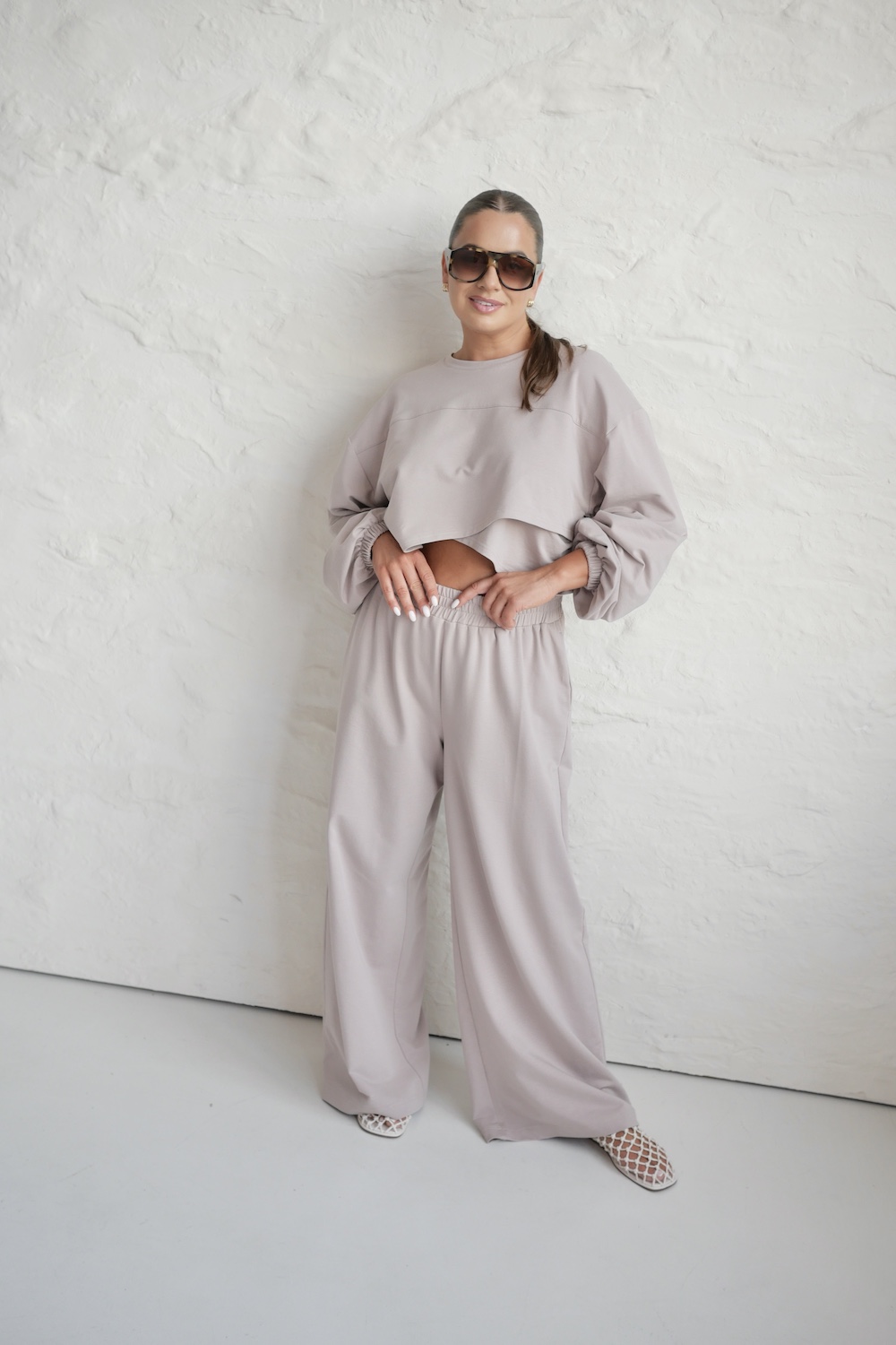 Set Livo mocca outfit