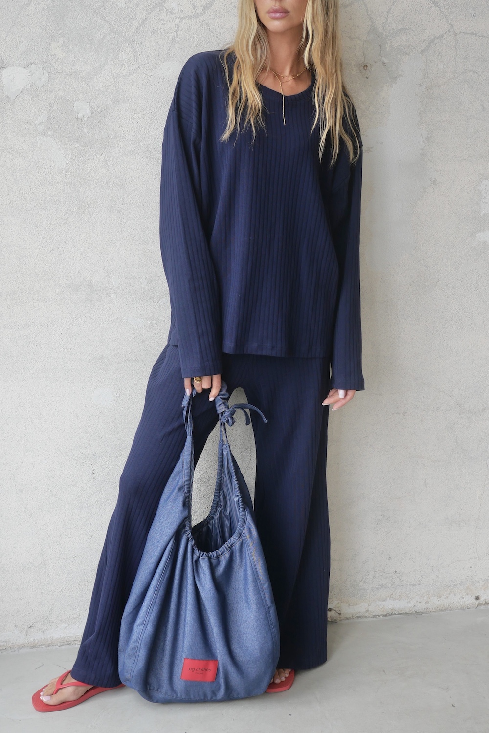 Torba Rufi jeans navy zdjęcie 2