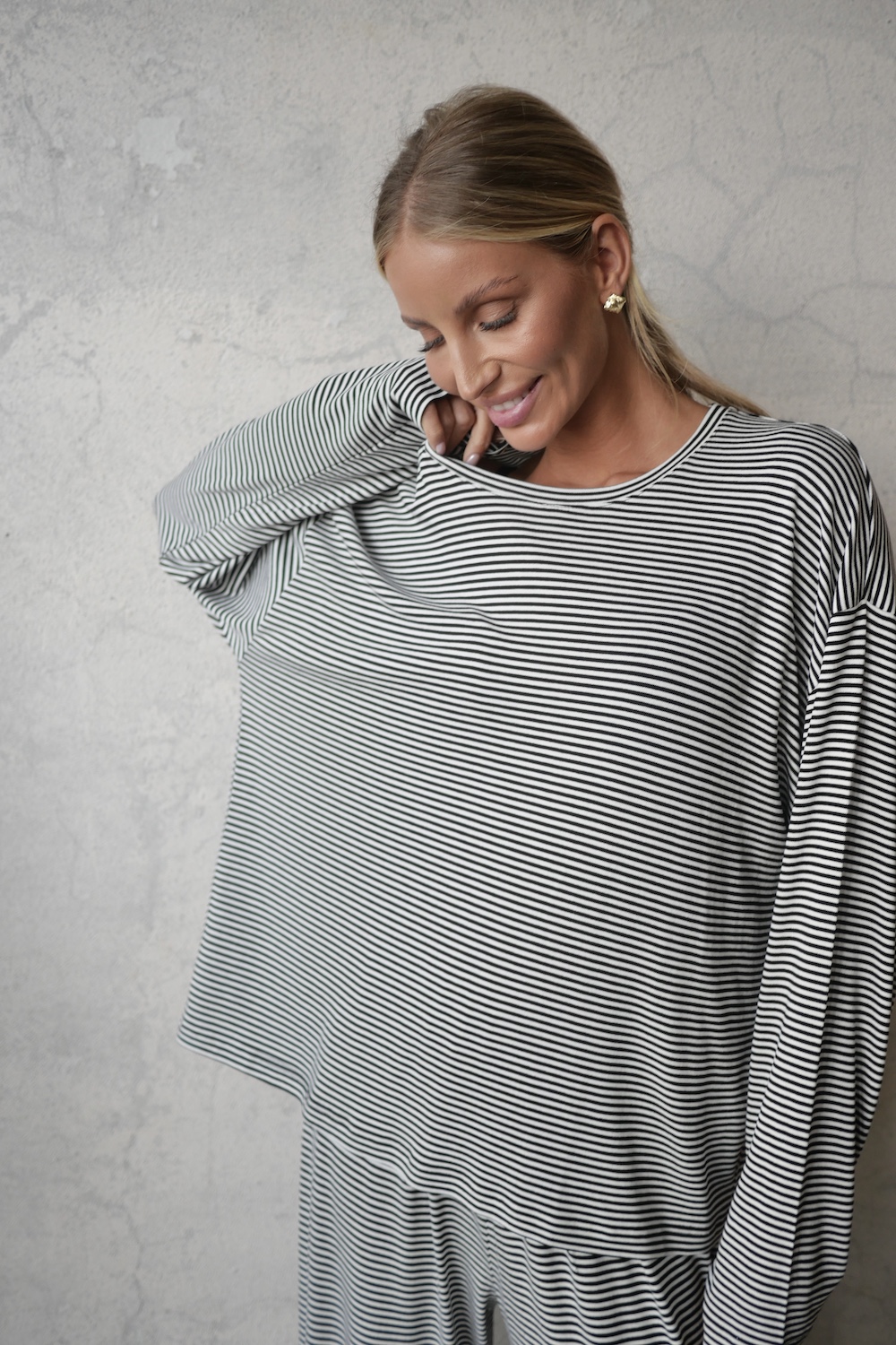 Set Flavi black stripes