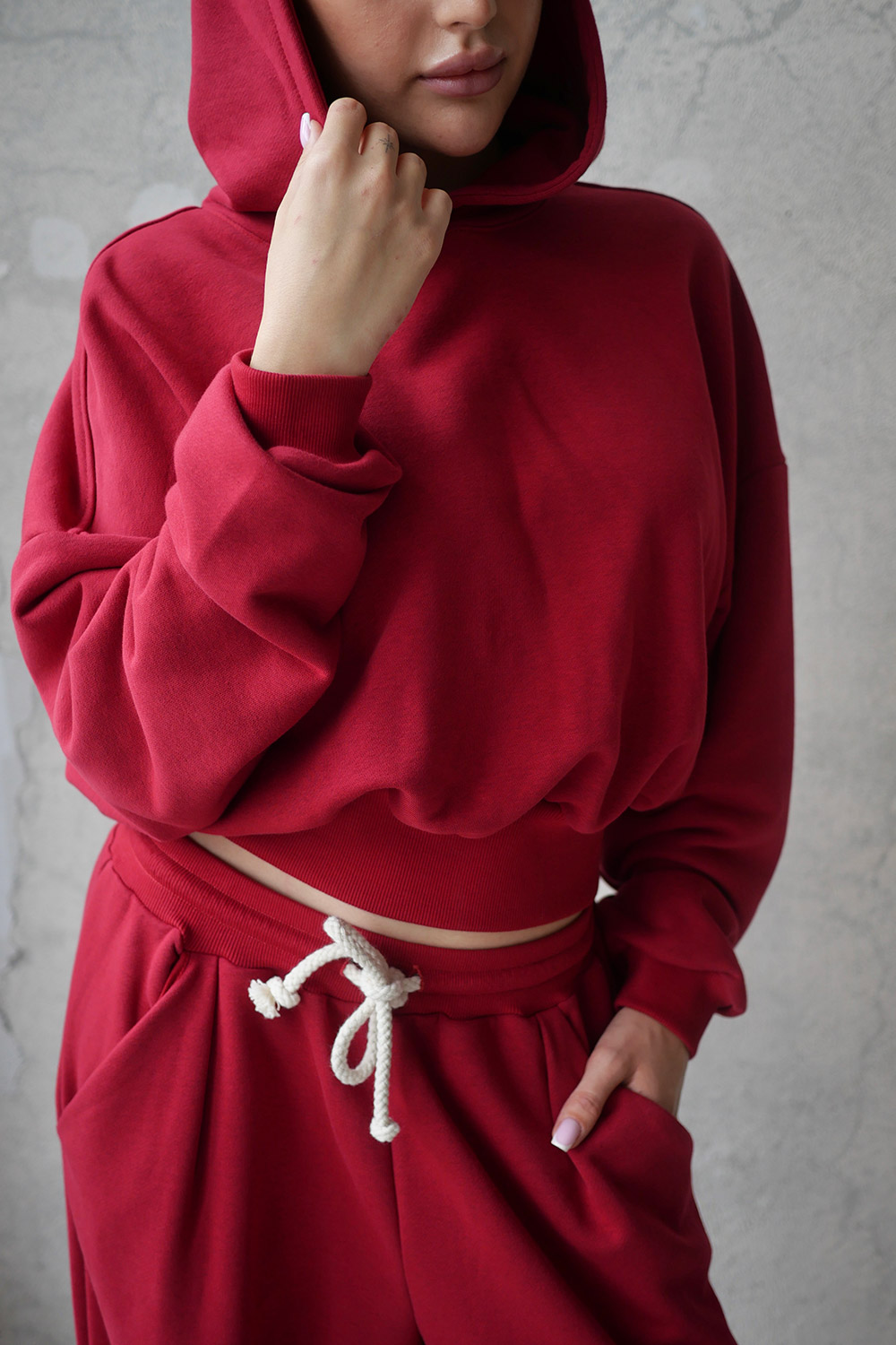 Dres Rio karmin - stylizacja