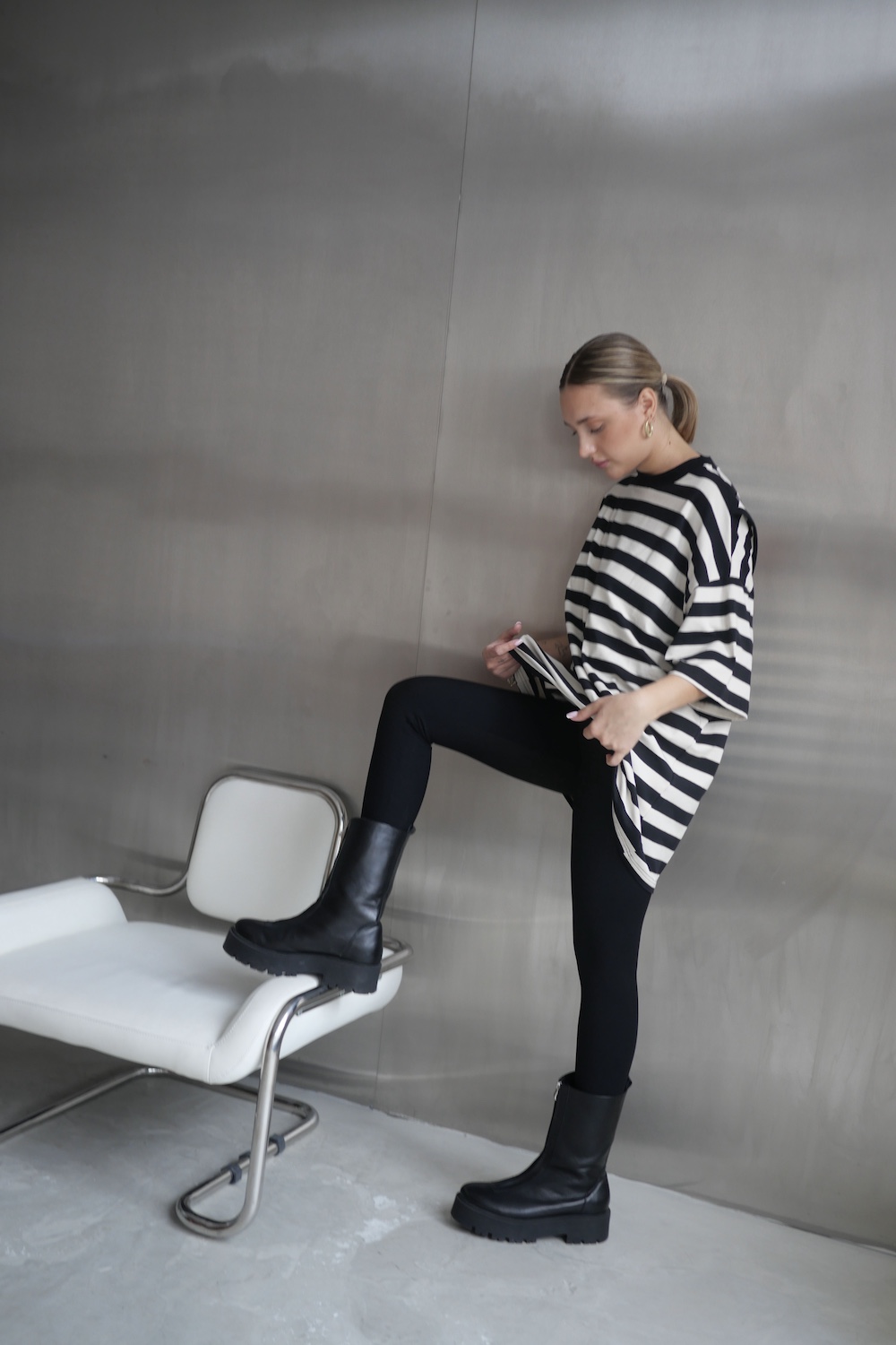 Legginsy Move black - tył