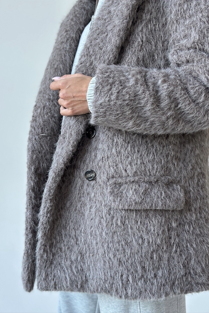 Kurtka Rine light brown damska