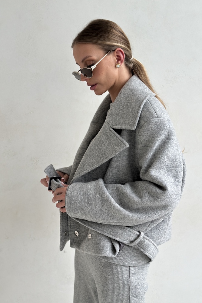Kurtka Doria grey
