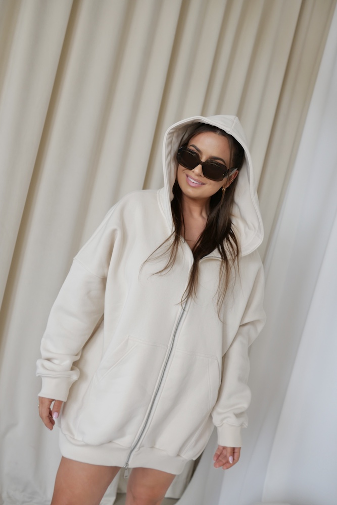 Bluza Super Power cozy pudding fason