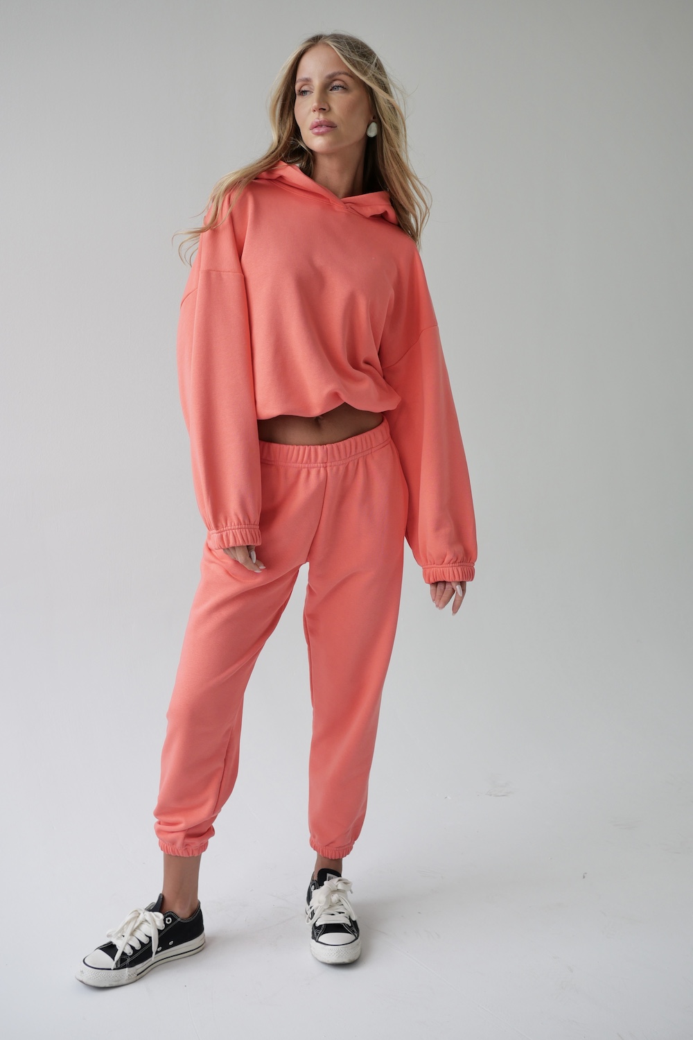 Dres Arlo coral streetwear damski