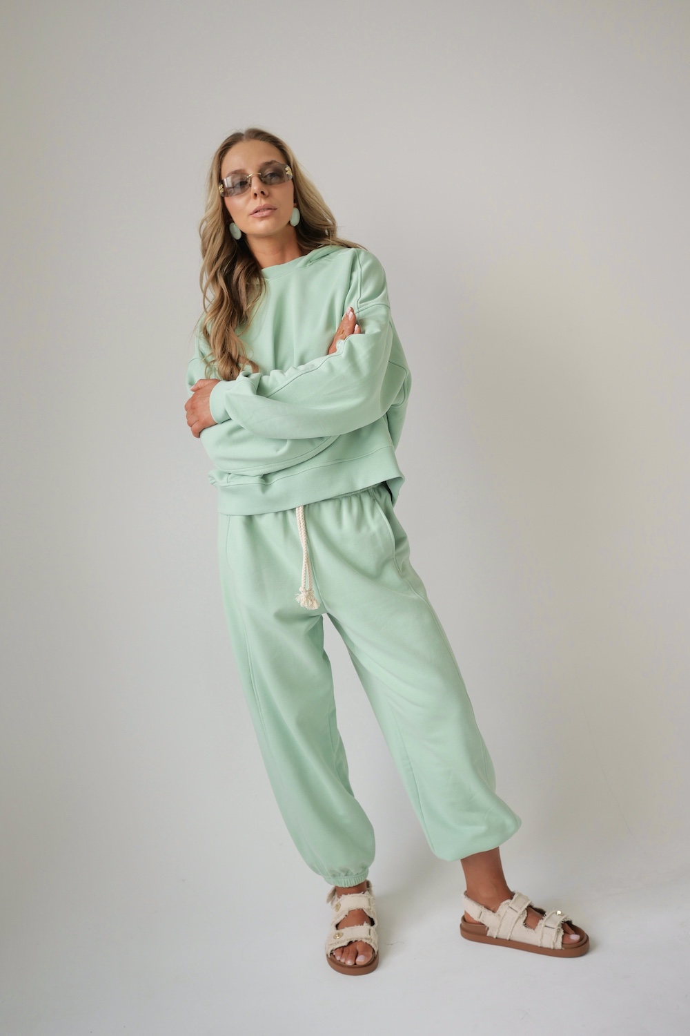 Dres damski Iga pastel mint